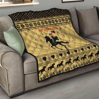 Horse Lover Christmas Christmas Quilt Xmas Holiday Patterns - Wonder Print Shop