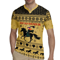 Horse Lover Christmas Christmas Rugby Jersey Xmas Holiday Patterns - Wonder Print Shop