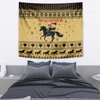 Horse Lover Christmas Christmas Tapestry Xmas Holiday Patterns - Wonder Print Shop