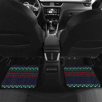 The Season To Be Jolly Siberian Husky Xmas Ball Christmas Car Mats Xmas Holiday Patterns - Wonder Print Shop