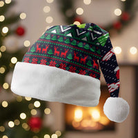The Season To Be Jolly Siberian Husky Xmas Ball Christmas Santa Hat Xmas Holiday Patterns - Wonder Print Shop