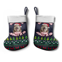 The Season To Be Jolly Siberian Husky Xmas Ball Christmas Stocking Xmas Holiday Patterns - Wonder Print Shop