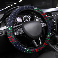 The Season To Be Jolly Siberian Husky Xmas Ball Christmas Steering Wheel Cover Xmas Holiday Patterns - Wonder Print Shop