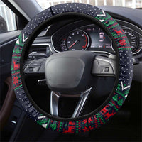 The Season To Be Jolly Siberian Husky Xmas Ball Christmas Steering Wheel Cover Xmas Holiday Patterns - Wonder Print Shop