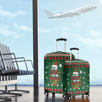 Too Cute For The Naughty List Christmas Luggage Cover Xmas Holiday Patterns - Wonder Print Shop