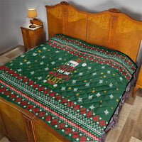 Too Cute For The Naughty List Christmas Quilt Xmas Holiday Patterns - Wonder Print Shop