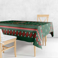 Too Cute For The Naughty List Christmas Tablecloth Xmas Holiday Patterns - Wonder Print Shop