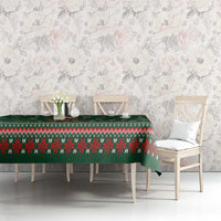 Too Cute For The Naughty List Christmas Tablecloth Xmas Holiday Patterns - Wonder Print Shop