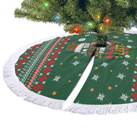 Too Cute For The Naughty List Christmas Tree Skirt Xmas Holiday Patterns - Wonder Print Shop