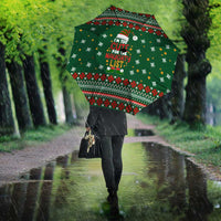 Too Cute For The Naughty List Christmas Umbrella Xmas Holiday Patterns - Wonder Print Shop