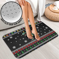 Tree Rex Christmas Bathroom Set Xmas Holiday Patterns - Wonder Print Shop