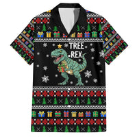 Tree Rex Christmas Hawaiian Shirt Xmas Holiday Patterns - Wonder Print Shop