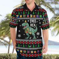 Tree Rex Christmas Hawaiian Shirt Xmas Holiday Patterns - Wonder Print Shop