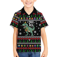 Tree Rex Christmas Hawaiian Shirt Xmas Holiday Patterns - Wonder Print Shop
