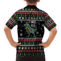 Tree Rex Christmas Hawaiian Shirt Xmas Holiday Patterns - Wonder Print Shop