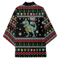 Tree Rex Christmas Kimono Xmas Holiday Patterns - Wonder Print Shop