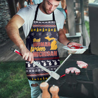 That Woman From Michigan Christmas Apron Xmas Holiday Patterns - Wonder Print Shop