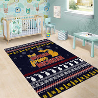 That Woman From Michigan Christmas Area Rug Xmas Holiday Patterns - Wonder Print Shop