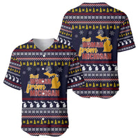 That Woman From Michigan Christmas Baseball Jersey Xmas Holiday Patterns - Wonder Print Shop
