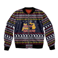 That Woman From Michigan Christmas Bomber Jacket Xmas Holiday Patterns - Wonder Print Shop