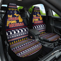 That Woman From Michigan Christmas Car Seat Cover Xmas Holiday Patterns - Wonder Print Shop