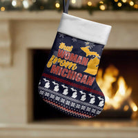That Woman From Michigan Christmas Stocking Xmas Holiday Patterns - Wonder Print Shop