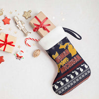 That Woman From Michigan Christmas Stocking Xmas Holiday Patterns - Wonder Print Shop