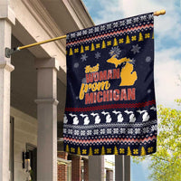That Woman From Michigan Christmas Garden Flag Xmas Holiday Patterns - Wonder Print Shop