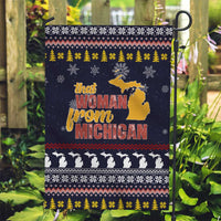 That Woman From Michigan Christmas Garden Flag Xmas Holiday Patterns - Wonder Print Shop