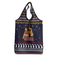 That Woman From Michigan Christmas Grocery Bag Xmas Holiday Patterns - Wonder Print Shop