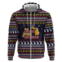 That Woman From Michigan Christmas Hoodie Xmas Holiday Patterns - Wonder Print Shop