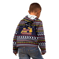 That Woman From Michigan Christmas Kid Hoodie Xmas Holiday Patterns - Wonder Print Shop