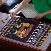 That Woman From Michigan Christmas Puzzle Xmas Holiday Patterns - Wonder Print Shop