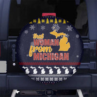 That Woman From Michigan Christmas Spare Tire Cover Xmas Holiday Patterns - Wonder Print Shop