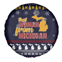 That Woman From Michigan Christmas Spare Tire Cover Xmas Holiday Patterns - Wonder Print Shop