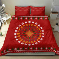 Guitar Lover Christmas Bedding Set Xmas Holiday Patterns - Wonder Print Shop