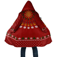 Guitar Lover Christmas Cloak Xmas Holiday Patterns - Wonder Print Shop