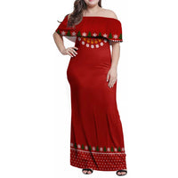 Guitar Lover Christmas Family Matching Off Shoulder Maxi Dress and Hawaiian Shirt Xmas Holiday Patterns - Wonder Print Shop