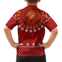 Guitar Lover Christmas Family Matching Summer Maxi Dress and Hawaiian Shirt Xmas Holiday Patterns - Wonder Print Shop