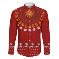Guitar Lover Christmas Family Matching Summer Maxi Dress and Hawaiian Shirt Xmas Holiday Patterns - Wonder Print Shop