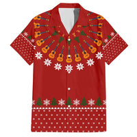 Guitar Lover Christmas Hawaiian Shirt Xmas Holiday Patterns - Wonder Print Shop