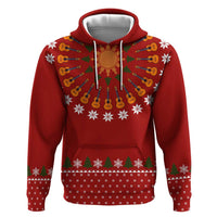 Guitar Lover Christmas Hoodie Xmas Holiday Patterns - Wonder Print Shop