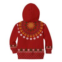 Guitar Lover Christmas Kid Hoodie Xmas Holiday Patterns - Wonder Print Shop