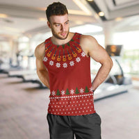 Guitar Lover Christmas Men Tank Top Xmas Holiday Patterns - Wonder Print Shop