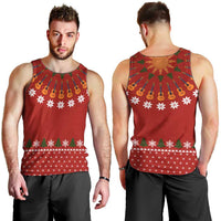 Guitar Lover Christmas Men Tank Top Xmas Holiday Patterns - Wonder Print Shop