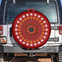 Guitar Lover Christmas Spare Tire Cover Xmas Holiday Patterns - Wonder Print Shop