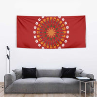 Guitar Lover Christmas Tapestry Xmas Holiday Patterns - Wonder Print Shop