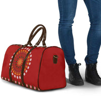 Guitar Lover Christmas Travel Bag Xmas Holiday Patterns - Wonder Print Shop