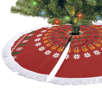 Guitar Lover Christmas Tree Skirt Xmas Holiday Patterns - Wonder Print Shop