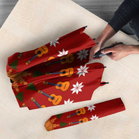 Guitar Lover Christmas Umbrella Xmas Holiday Patterns - Wonder Print Shop